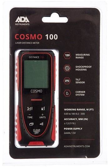 Лазерный дальномер ADA Cosmo 120 Video
