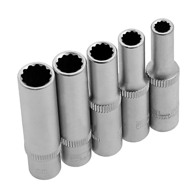 Набор инструментов, 1/2", 1/4", CrV 76 предметов Stels