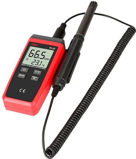 Термогигрометр RGK TH-30 с поверкой