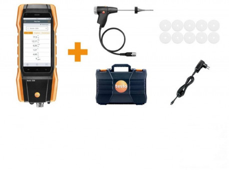 Комплект Testo 300 Longlife (NO, СО с H2-компенсацией до 30 000 ppm) Комплект Testo 300 Longlife (NO, СО с H2-компенсацией до 30 000 ppm)