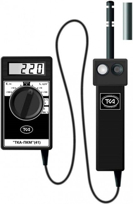 Люксметр + Яркомер + Термогигрометр ТКА-ПКМ 41