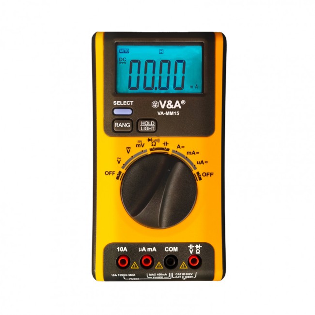 Мультиметр цифровой VA-MM15