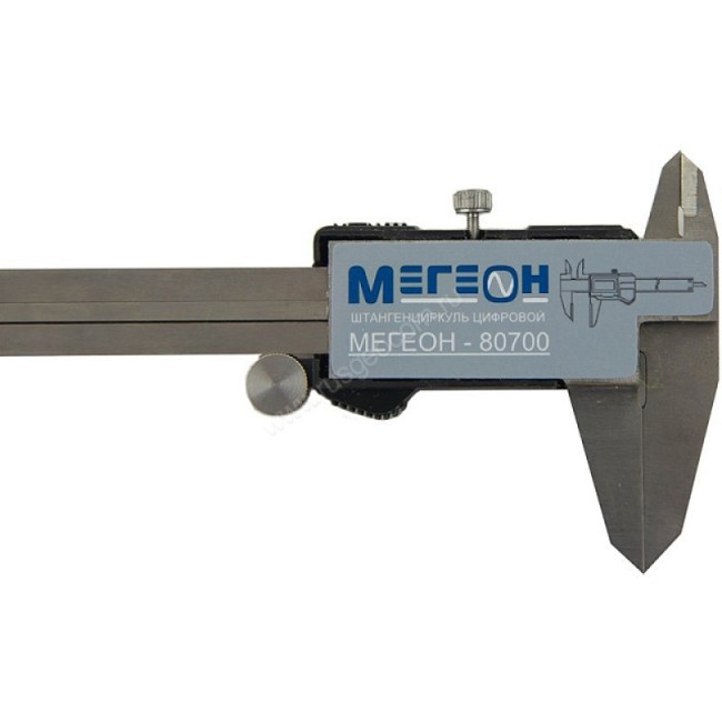 Цифровой штангенциркуль МЕГЕОН 80700 с калибровкой Цифровой штангенциркуль МЕГЕОН 80700 с калибровкой