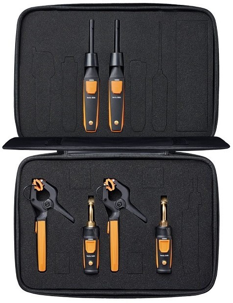 Набор смарт-зондов для холодильных систем (кейс/2x Testo 549i 2 Gen /2x Testo 115i 2 Gen /2x Testo 605i 2 Gen), протокол калибровки Набор смарт-зондов для холодильных систем (кейс/2x Testo 549i 2 Gen /2x Testo 115i 2 Gen /2x Testo 605i 2 Gen), протокол калибровки