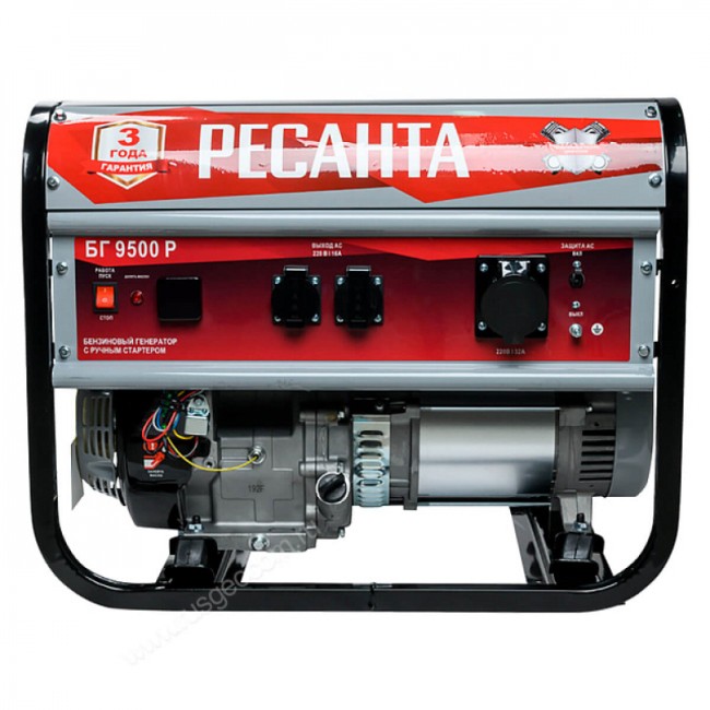 Бензиновый генератор Ресанта БГ 9500 Р