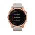 Часы Garmin Fenix 7S Solar цвета розовое золото с песочным силиконовым ремешком Часы Garmin Fenix 7S Solar цвета розовое золото с песочным силиконовым ремешком