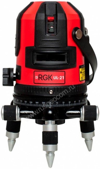Лазерный уровень RGK UL-21 + штатив RGK LET-170