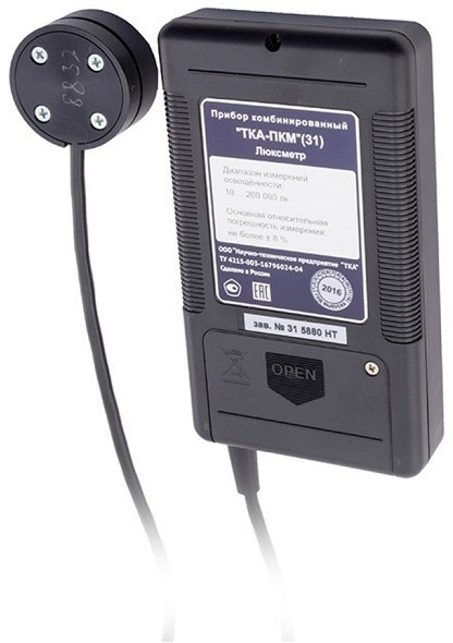 ТКА-ПКМ 31 люксметр с поверкой