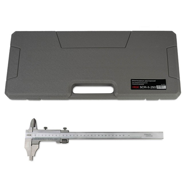 Штангенциркуль RGK SCM-II-250 с поверкой Штангенциркуль RGK SCM-II-250 с поверкой