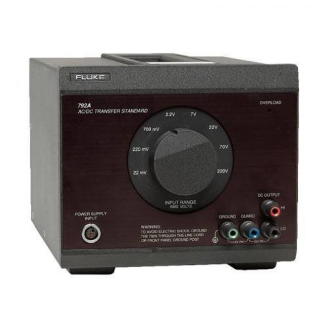 Эталон сравнения постоянного и переменного напряжения Fluke 792A 240 Эталон сравнения постоянного и переменного напряжения Fluke 792A 240
