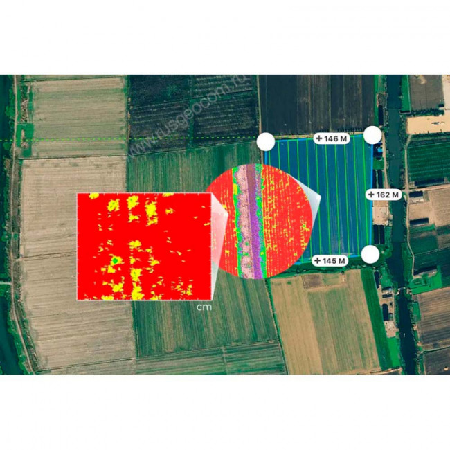 Сельскохозяйственный квадрокоптер DJI Phantom 4 мультиспектральный