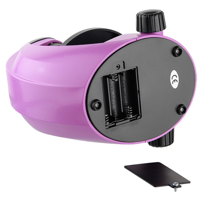 Микроскоп школьный Микромед Эврика 40x-320x инвертированный (аметист)