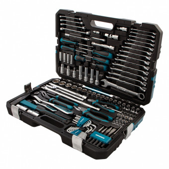 Набор инструментов 1/4", 1/2", CrV 115 предметов Gross