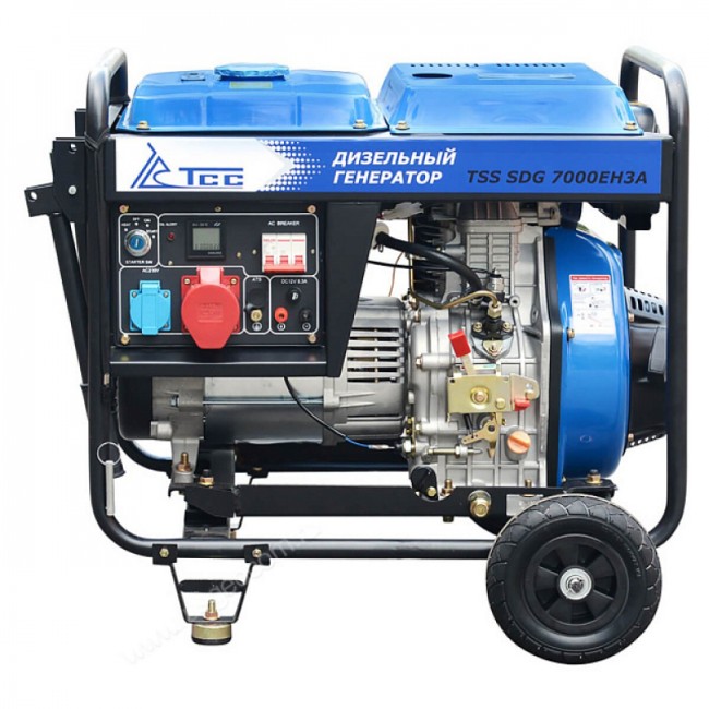 Дизельный генератор TSS SDG 7000EH3A с АВР-С Дизельный генератор TSS SDG 7000EH3A с АВР-С