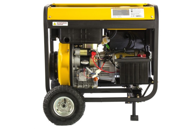 Генератор дизельный DD6300Е, 5.0 кВт Denzel