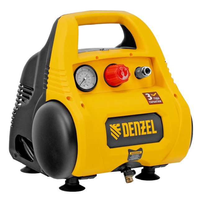Компрессор воздушный безмасляный РС 1/6-180 Denzel