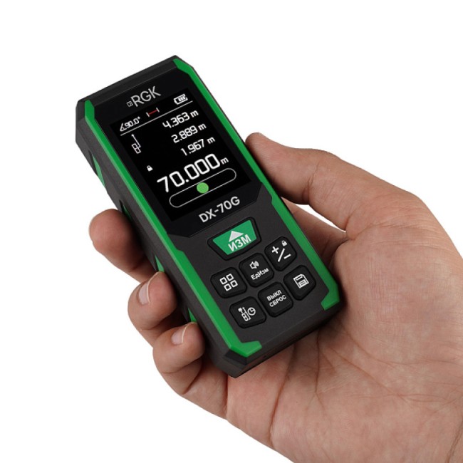 Лазерный дальномер RGK DX-70G