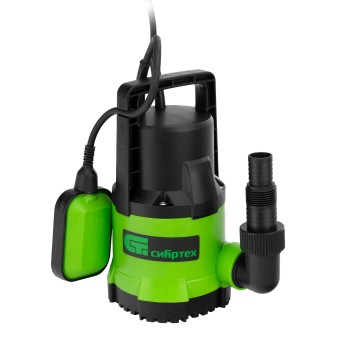Дренажный насос для чистой воды СДН500-5, 500 Вт, напор 8 м, 8000 л/ч Сибртех Дренажный насос для чистой воды СДН500-5, 500 Вт, напор 8 м, 8000 л/ч Сибртех