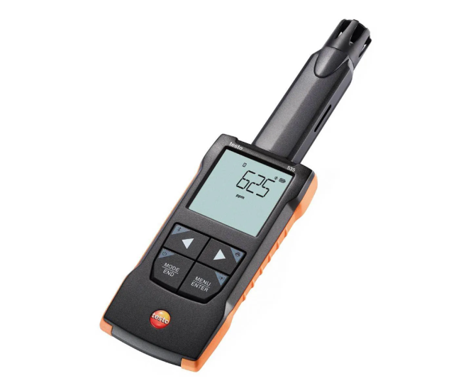 Цифровой прибор Testo 535 для измерения CO2 с подключением к приложению