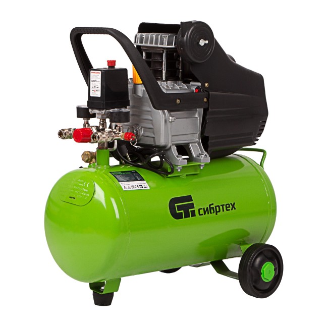 Компрессор воздушный КК-1500/24 прямой привод, масляный Сибртех