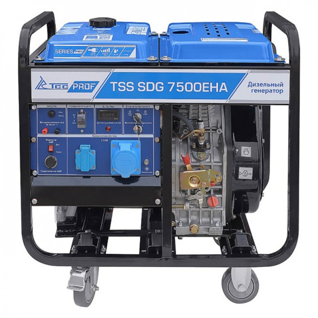 Дизельный генератор TSS SDG 7500EHA