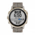 Часы Garmin Fenix 6S Pro Solar золотистый с серым замшевым ремешком