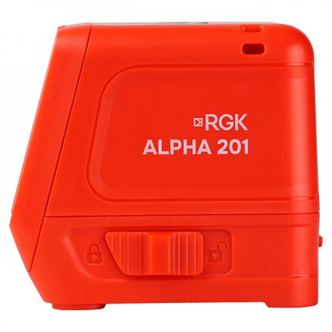 Лазерный уровень RGK ALPHA 201 с красным лучом Лазерный уровень RGK ALPHA 201 с красным лучом