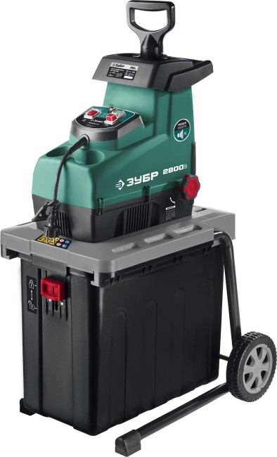 Измельчитель садовый электрический ЗИЭ-44-2800 ЗУБР