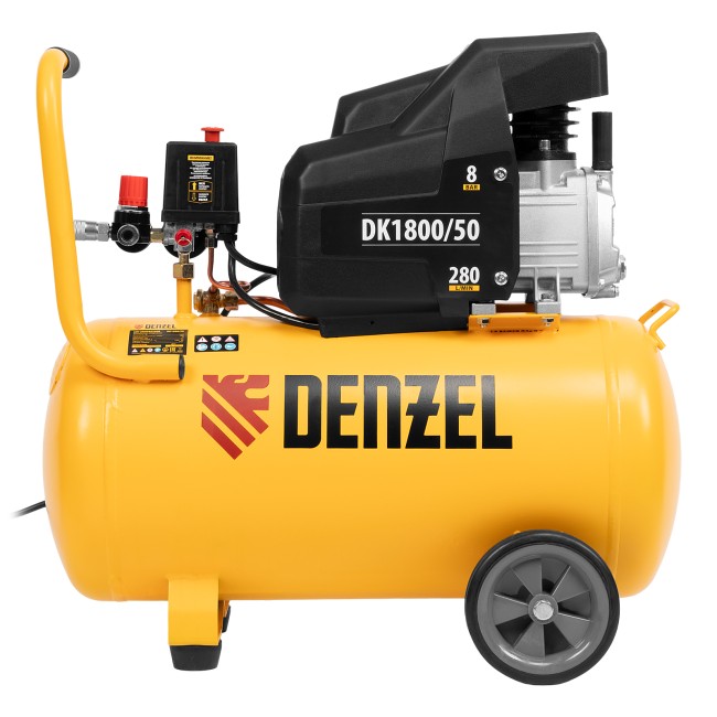 Компрессор воздушный коаксиальный DK1800/50 Х-PRO Denzel Компрессор воздушный коаксиальный DK1800/50 Х-PRO Denzel