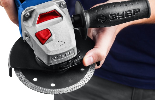 Угловая шлифмашина УШМ-П125-1500 ПСТ ЗУБР