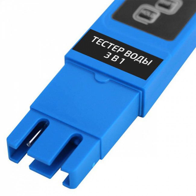 Тестер воды 3 в 1 (солемер/кондуктометр/термометр) МЕГЕОН 17004