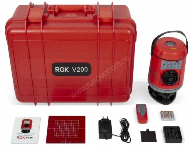 Прибор вертикального проектирования RGK V200