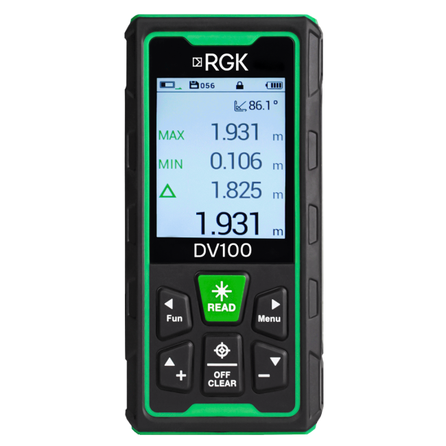 Лазерный дальномер с видоискателем RGK DV100 Лазерный дальномер с видоискателем RGK DV100