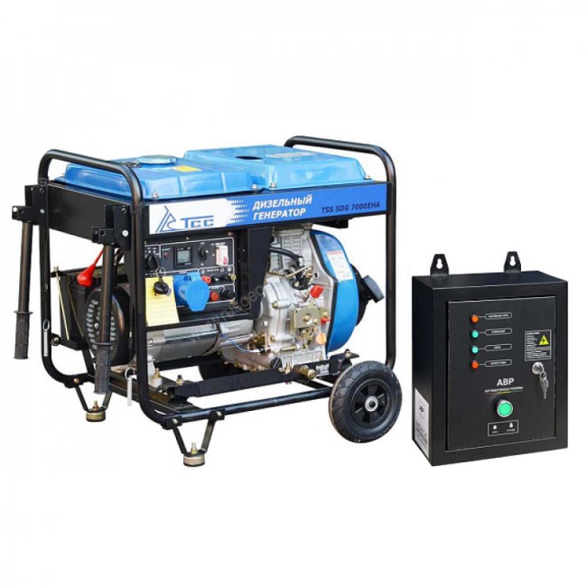 Дизельный генератор TSS SDG 7000EHA с АВР-С