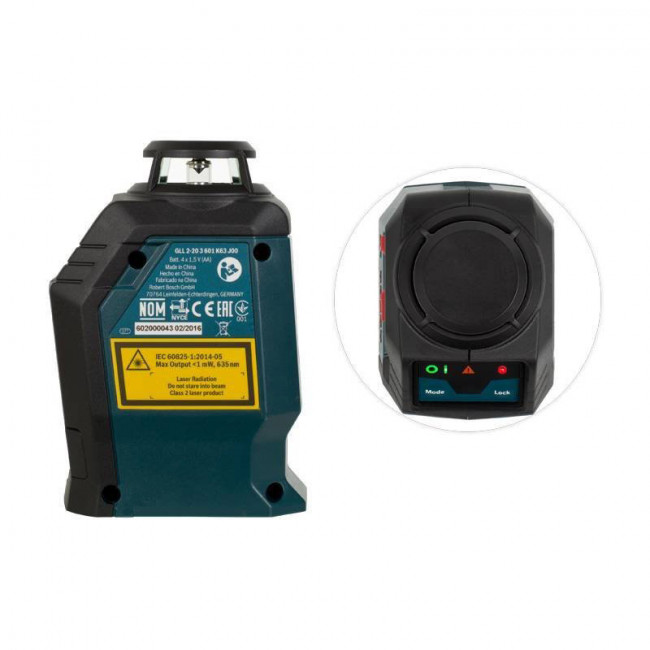 Лазерный нивелир Bosch GLL 2-20 + BM-3 + Кейс (0.601.063.J00) Лазерный нивелир Bosch GLL 2-20 + BM-3 + Кейс (0.601.063.J00)