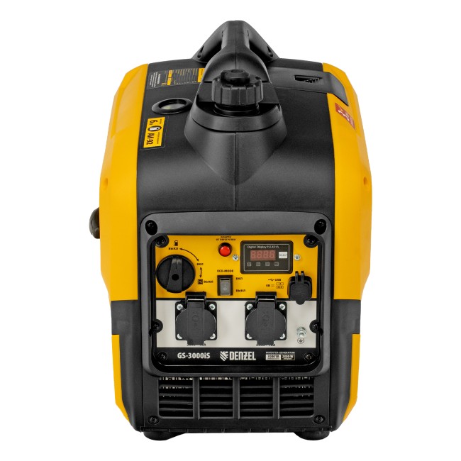Генератор инверторный GS-3000iS Denzel 3,0 кВт