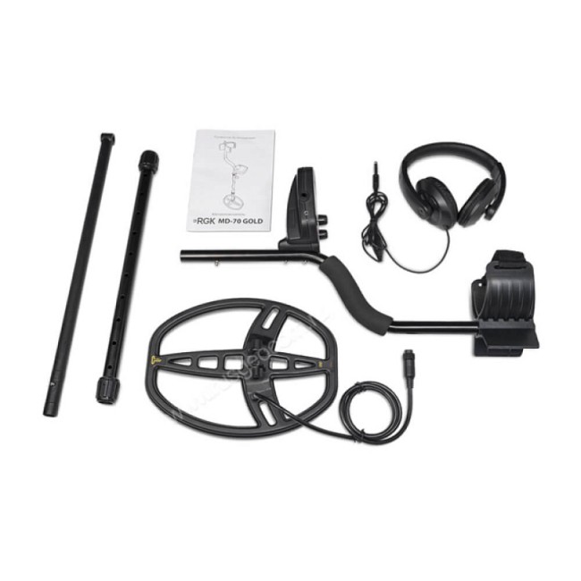 Комплект: металлоискатель RGK MD-70 GOLD + пинпоинтер RGK MD-5