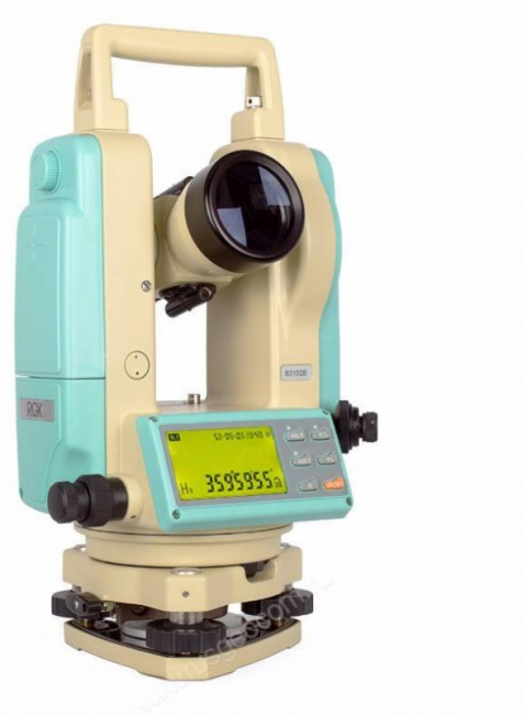 Электронный теодолит RGK T-02 (оптический отвес)