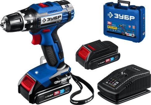 Дрель-шуруповерт DL-201-22 ЗУБР 2 АКБ Дрель-шуруповерт DL-201-22 ЗУБР 2 АКБ