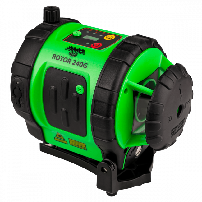 Ротационный нивелир AMO ROTOR 240G с зеленым лучом