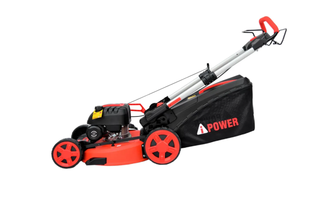Складная газонокосилка бензиновая самоходная A-iPower AM53S