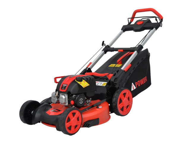 Складная газонокосилка бензиновая самоходная A-iPower AM53S