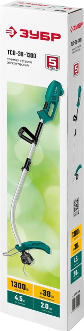 Электрический триммер ТCB-38-1300 ЗУБР