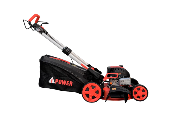 Складная газонокосилка бензиновая самоходная AM48S A-iPower