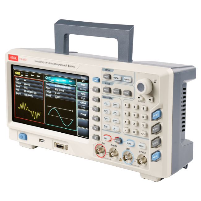 Генератор сигналов специальной формы RGK FG-1602 Генератор сигналов специальной формы RGK FG-1602