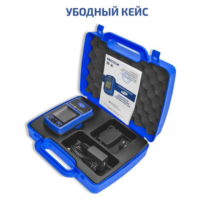 Газоанализатор (измеритель концентрации угарного газа) МЕГЕОН 08207