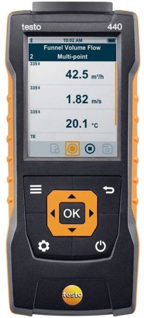 Комплект Testo 440 с Bluetooth-зондом влажности и температуры и кейсом