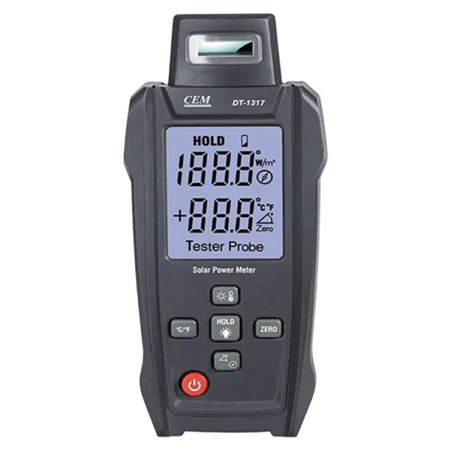 Измеритель интенсивности солнечного излучения CEM DT-1317