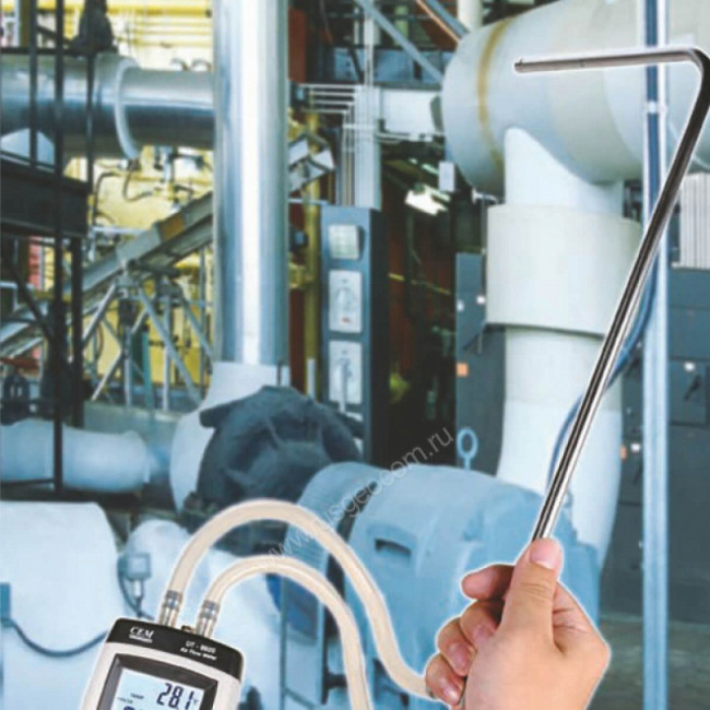 Дифференциальный цифровой манометр CEM DT-8921 Дифференциальный цифровой манометр CEM DT-8921