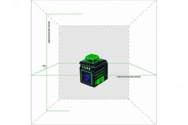Лазерный уровень ADA Cube 360 Green Ultimate Edition